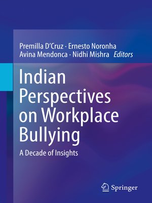 cover image of Indian Perspectives on Workplace Bullying